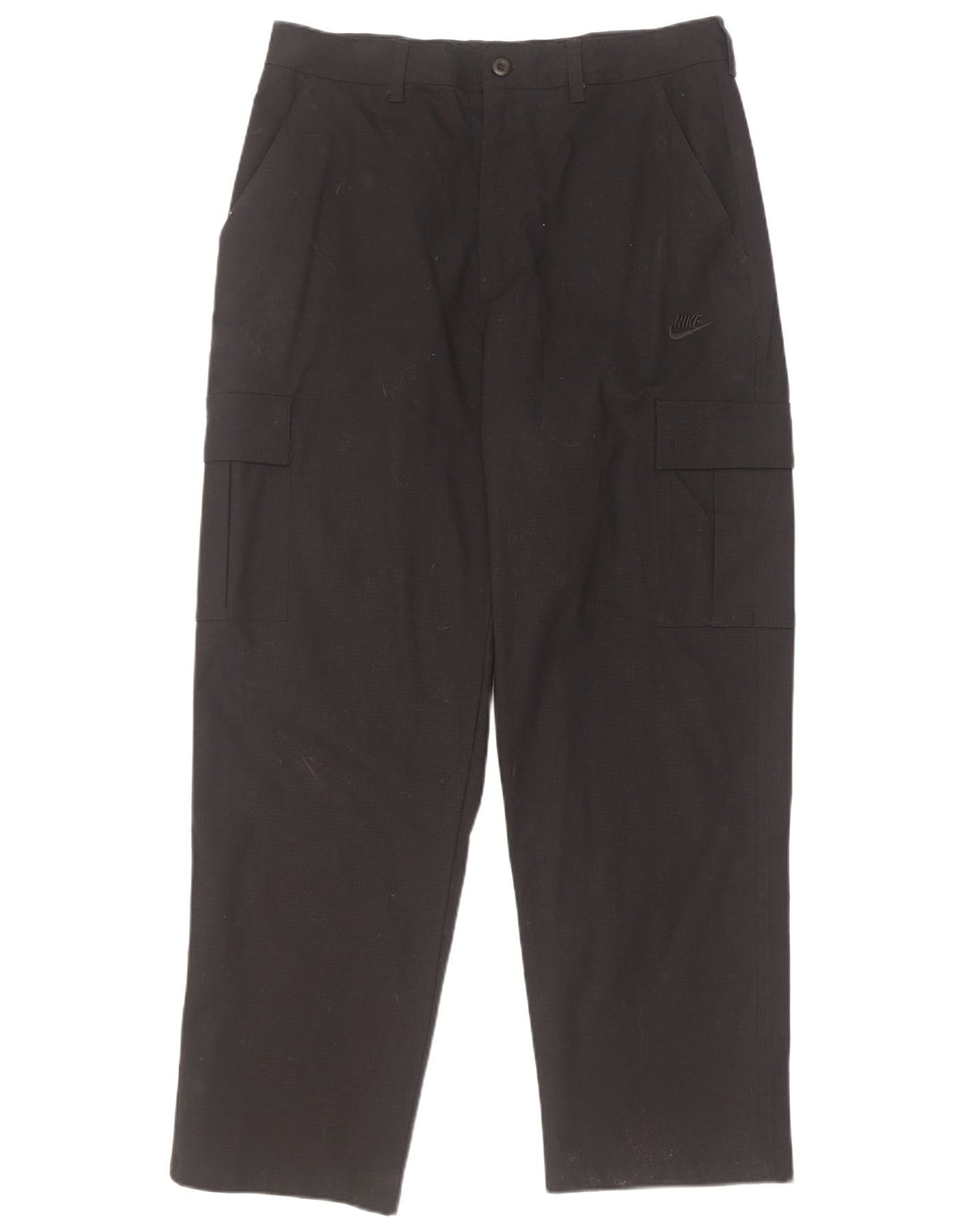 Nike Mens Tapered Cargo Trousers W32 L32 Black Cotton