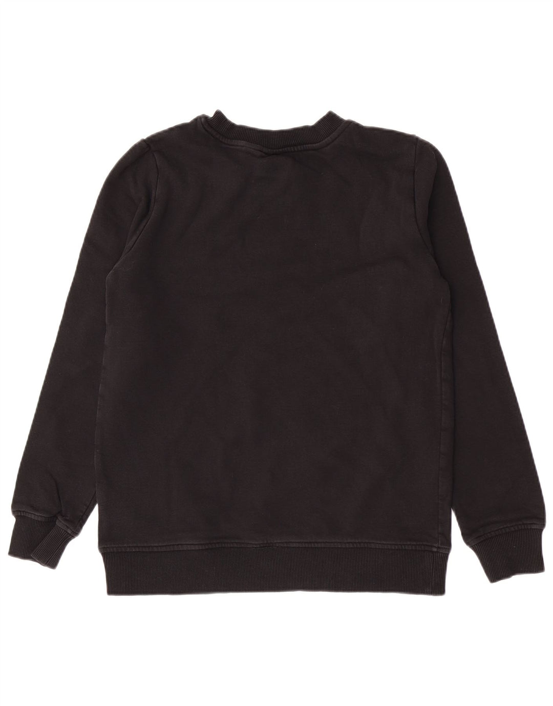 Vans Womens Graphic Sweatshirt Jumper Small Black Cotton