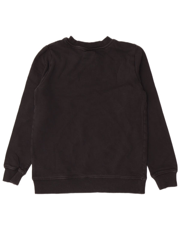 Vans Womens Graphic Sweatshirt Jumper Small Black Cotton