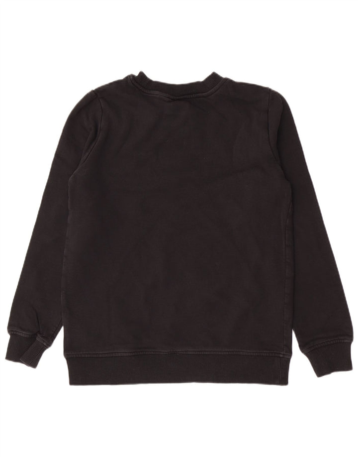 Vans Womens Graphic Sweatshirt Jumper Small Black Cotton