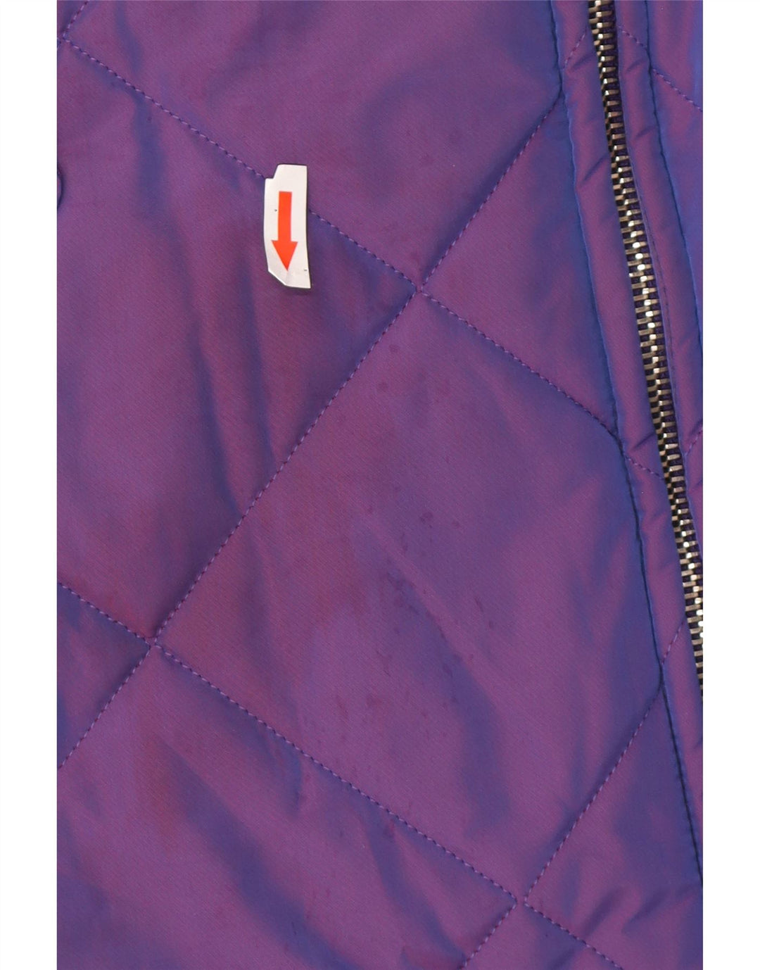 Belfe & Belfe Womens Oversized Hooded Padded Coat IT 44 Medium Purple