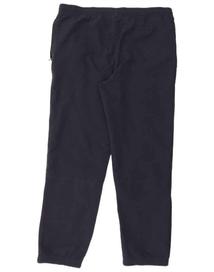 Adidas Mens Tracksuit Trousers Joggers Large Navy Blue Polyester