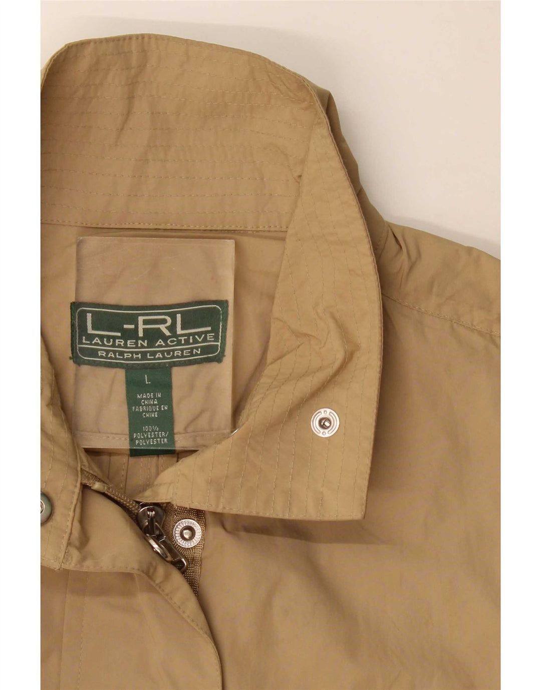 Ralph Lauren Womens Utility Jacket UK 16 Large Beige