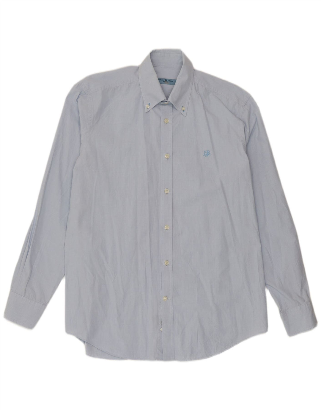 Harmont & Blaine Mens Shirt XL Blue Cotton