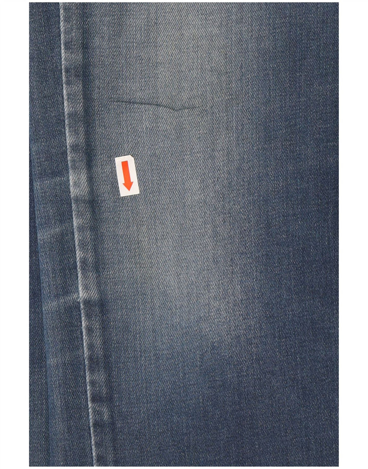 Levi's Womens Slight Curve Mid Rise Slim Jeans W24 L28 Blue Cotton