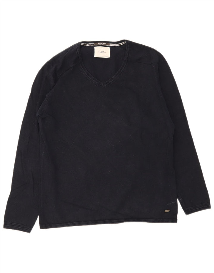 Zara Boys V-Neck Jumper Sweater 11-12 Years Black