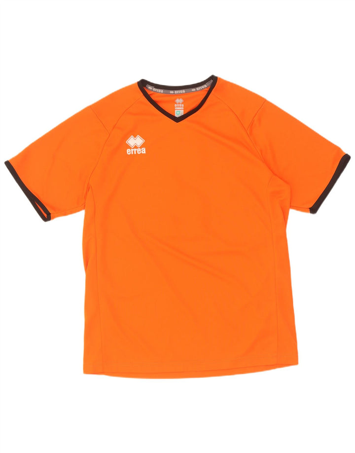 Arena Mens Graphic T-Shirt Top Large Orange Colourblock