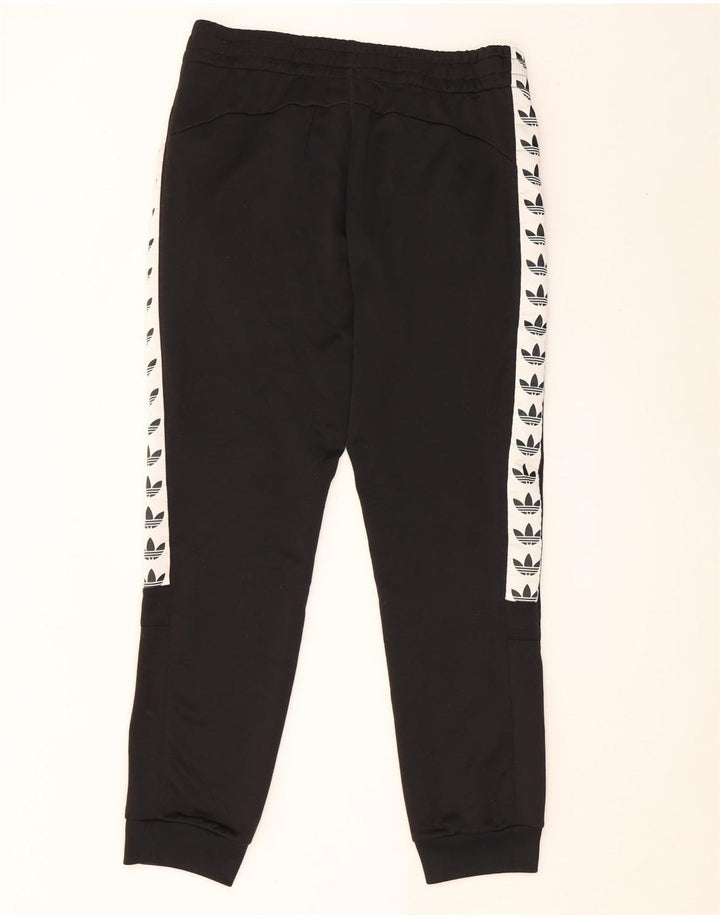 Adidas Mens Graphic Tracksuit Trousers Joggers Medium Black Colourblock