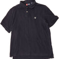 CHAPS Mens Polo Shirt 2XL Navy Blue Cotton Vintage Chaps and Second-Hand Chaps from Messina Hembry 