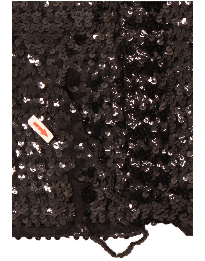 Vintage Womens Blazer Jacket IT 50 XL Black