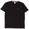 Tommy Hilfiger Mens T-Shirt Top Medium Black Cotton