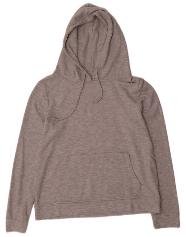 Fat Face Womens Hoodie Jumper UK 12 Medium Grey Polyester