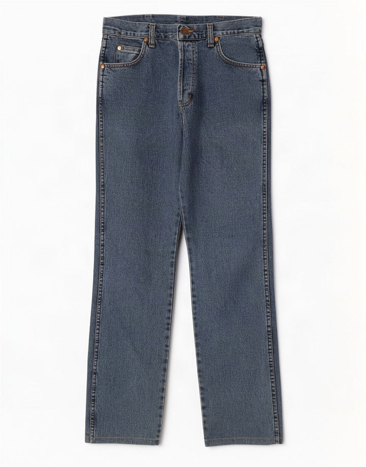 Wrangler Mens Evolution Straight Jeans W30 L31 Blue Cotton
