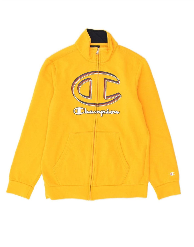 CHAMPION Boys Graphic Tracksuit Top Jacket 11-12 Years Large  Yellow | Vintage Champion | Thrift | Second-Hand Champion | Used Clothing | Messina Hembry 