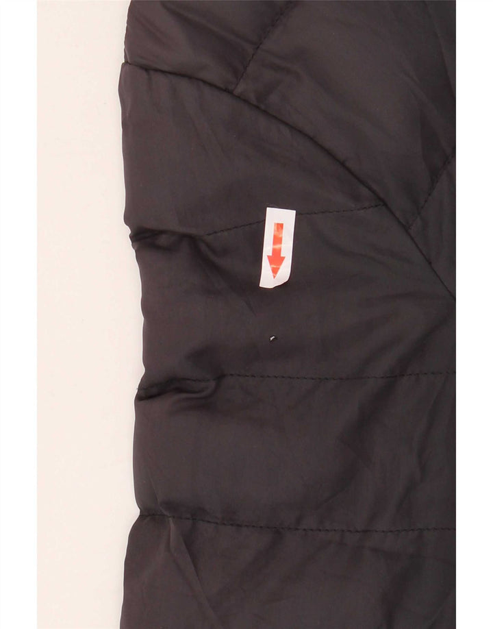 Roxy Womens Padded Jacket UK 14 Large Black Polyester