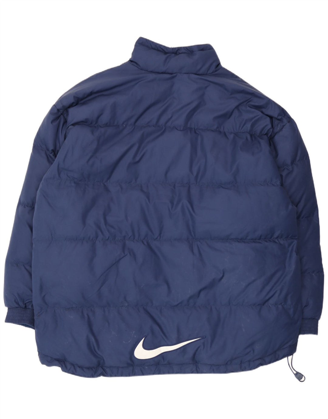 Nike Mens Padded Jacket UK 44 2XL Navy Blue Polyester