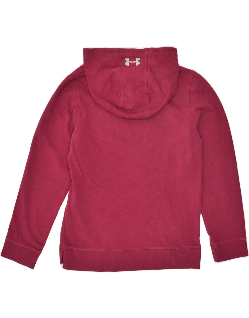 UNDER ARMOUR Boys Graphic Hoodie Jumper 14-15 Years Large Pink Cotton | Vintage Under Armour | Thrift | Second-Hand Under Armour | Used Clothing | Messina Hembry 
