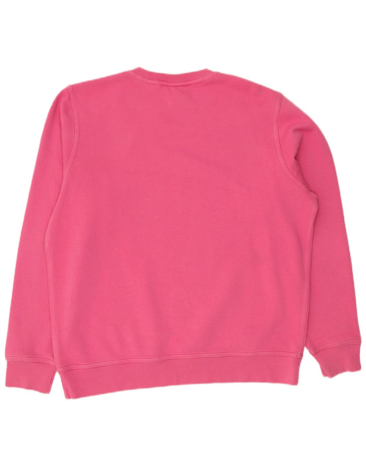 NIKE Mens Sweatshirt Jumper XL Pink Cotton