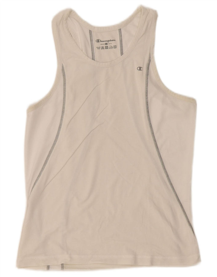 Champion Womens Vest Top UK 14 Large White