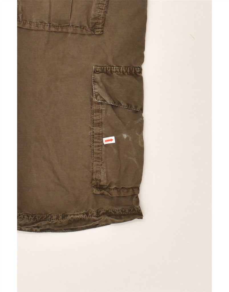 TOM TAILOR Mens Cargo Shorts W36 Large  Brown Cotton | Vintage Tom Tailor | Thrift | Second-Hand Tom Tailor | Used Clothing | Messina Hembry 
