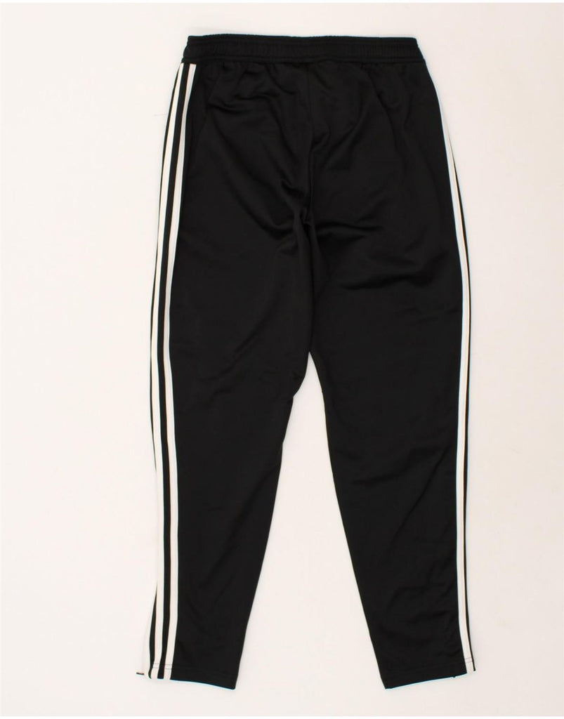 ADIDAS Womens Tracksuit Trousers UK 8/10 Small Black Polyester | Vintage Adidas | Thrift | Second-Hand Adidas | Used Clothing | Messina Hembry 