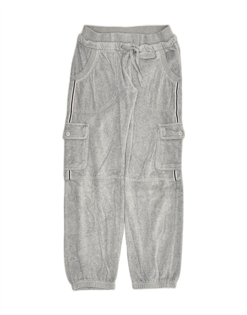 CHAMPION Girls Cargo Tracksuit Trousers Joggers 7-8 Years Small Grey | Vintage Champion | Thrift | Second-Hand Champion | Used Clothing | Messina Hembry 