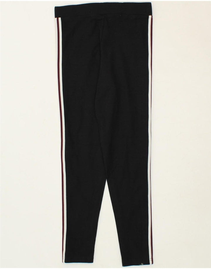 FILA Womens Leggings UK 10 Small Black Cotton Vintage Fila and Second-Hand Fila from Messina Hembry 