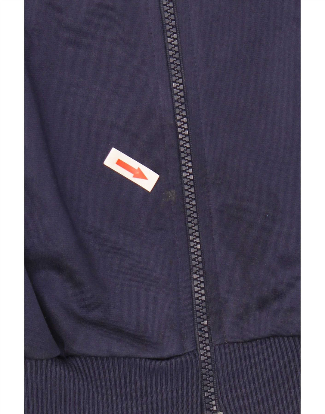 Adidas Boys Graphic Tracksuit Top Jacket 7-8 Years Navy Blue Colourblock