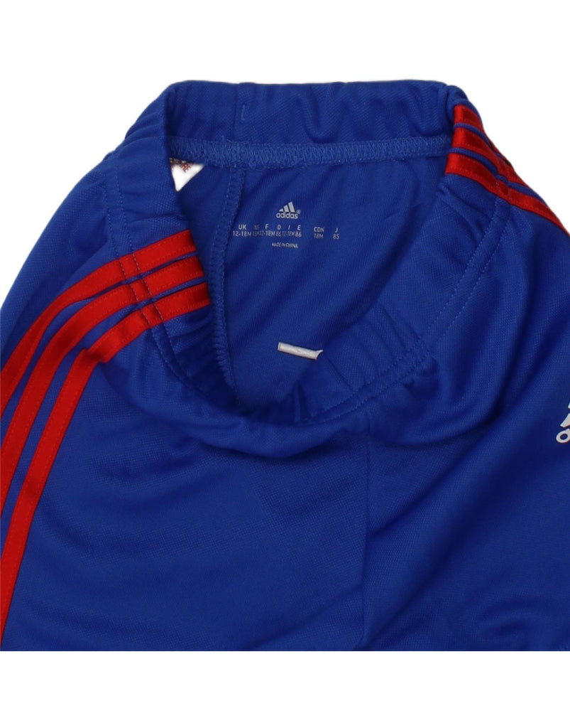 ADIDAS Baby Boys Sport Shorts 12-18 Months  Blue Polyester Vintage Adidas and Second-Hand Adidas from Messina Hembry 