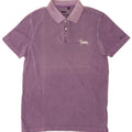 HARMONT & BLAINE Mens Polo Shirt Small Purple Cotton