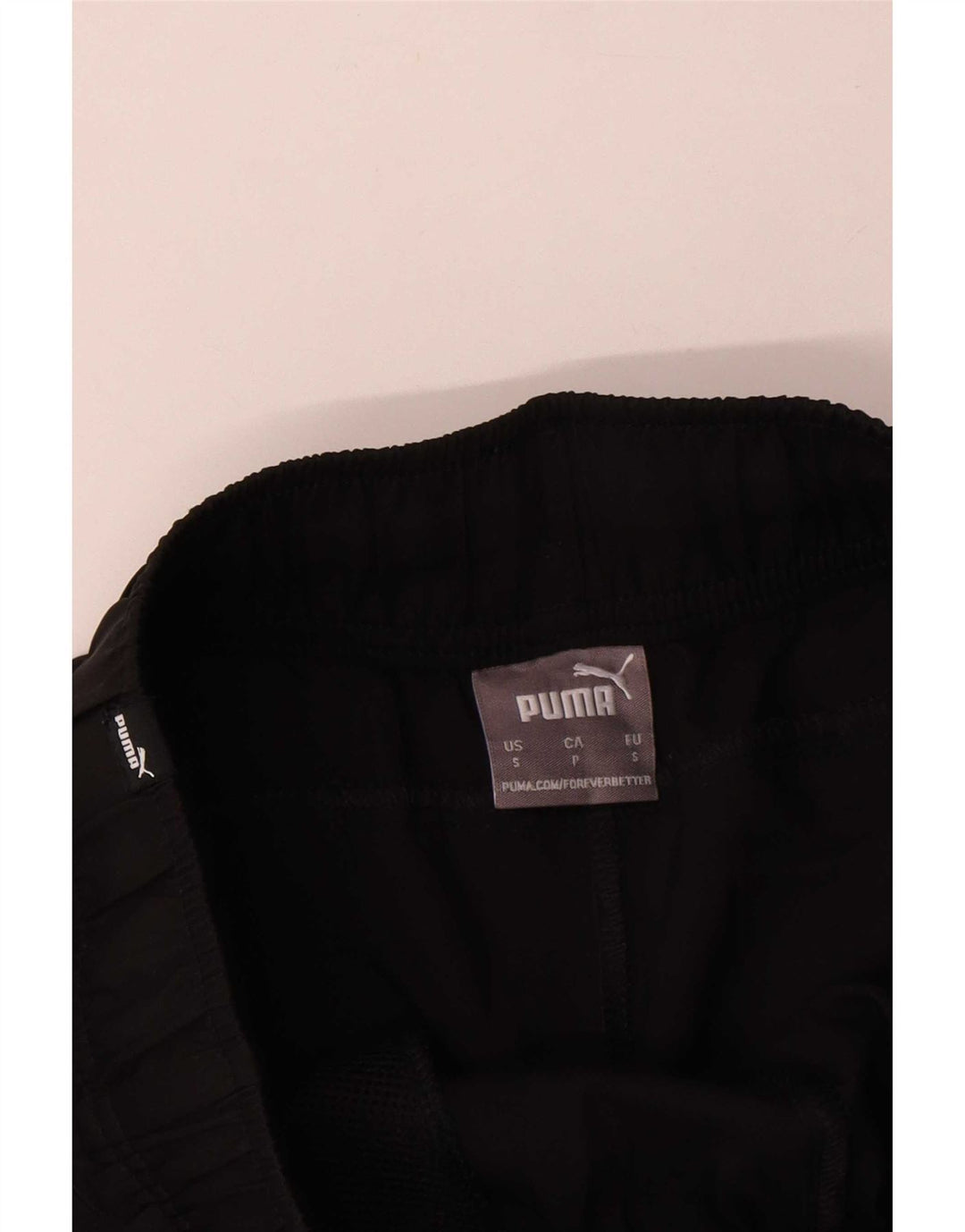 Puma Mens Graphic Sport Shorts Small Black Polyester