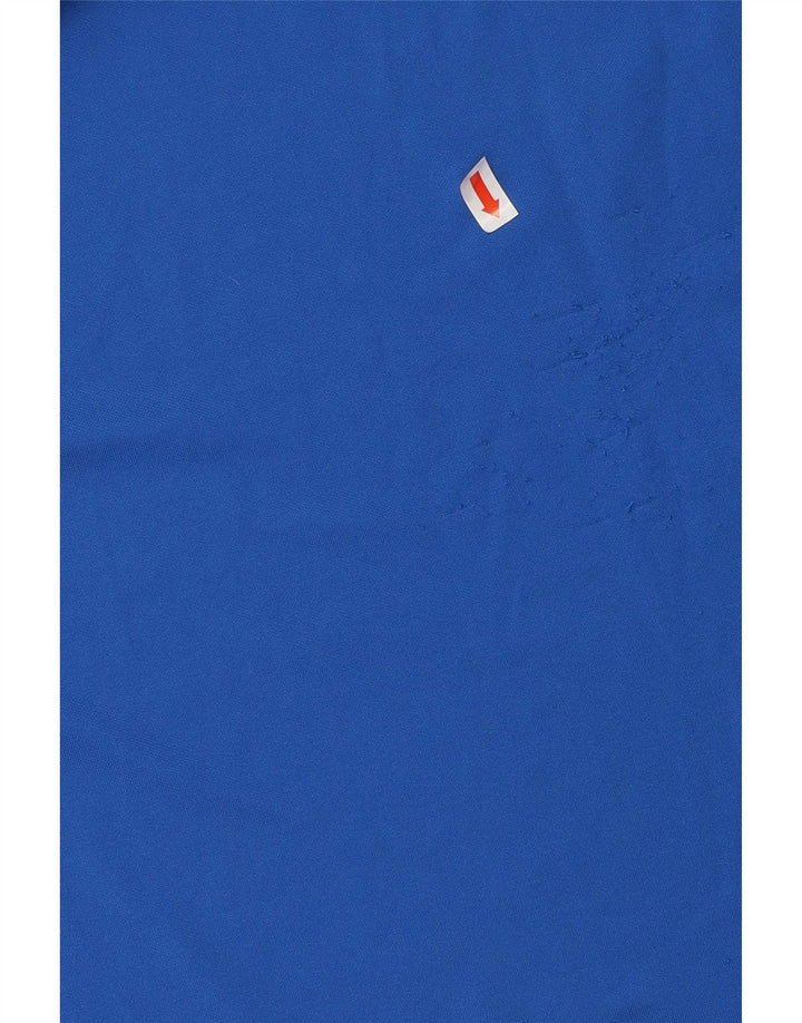 NIKE Mens T-Shirt Top Medium Blue Polyester