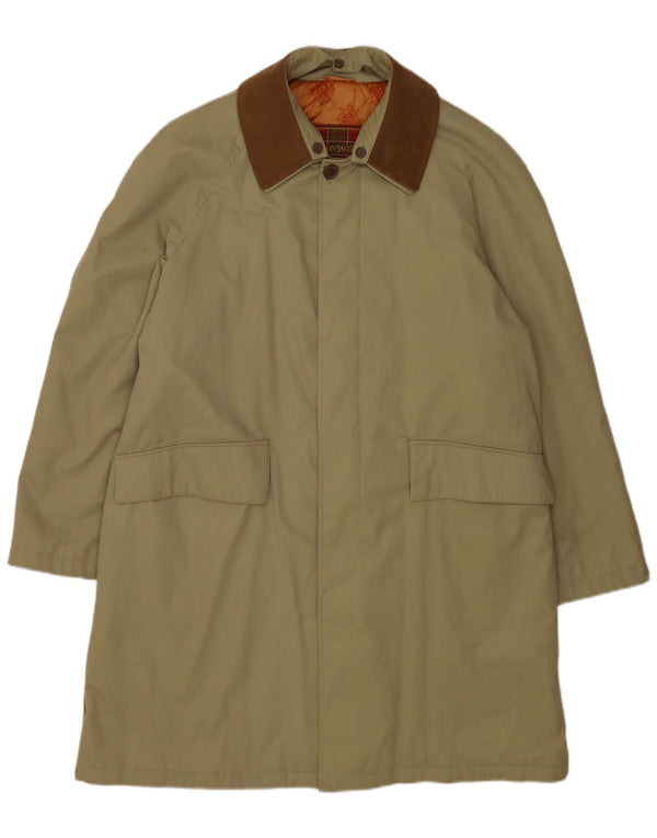 Maison Jacques Mens Overcoat IT 52 XL Khaki