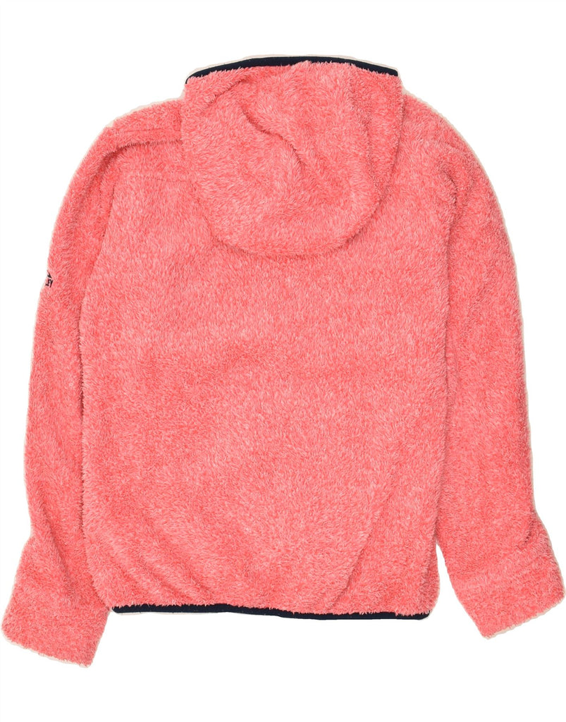 MCKINLEY Girls Hooded Fleece Jacket 11-12 Years Pink Polyester Vintage McKinley and Second-Hand McKinley from Messina Hembry 