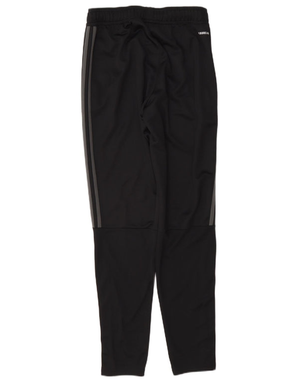 Adidas Womens Aeroready Tracksuit Trousers UK 10 Small Black Polyester