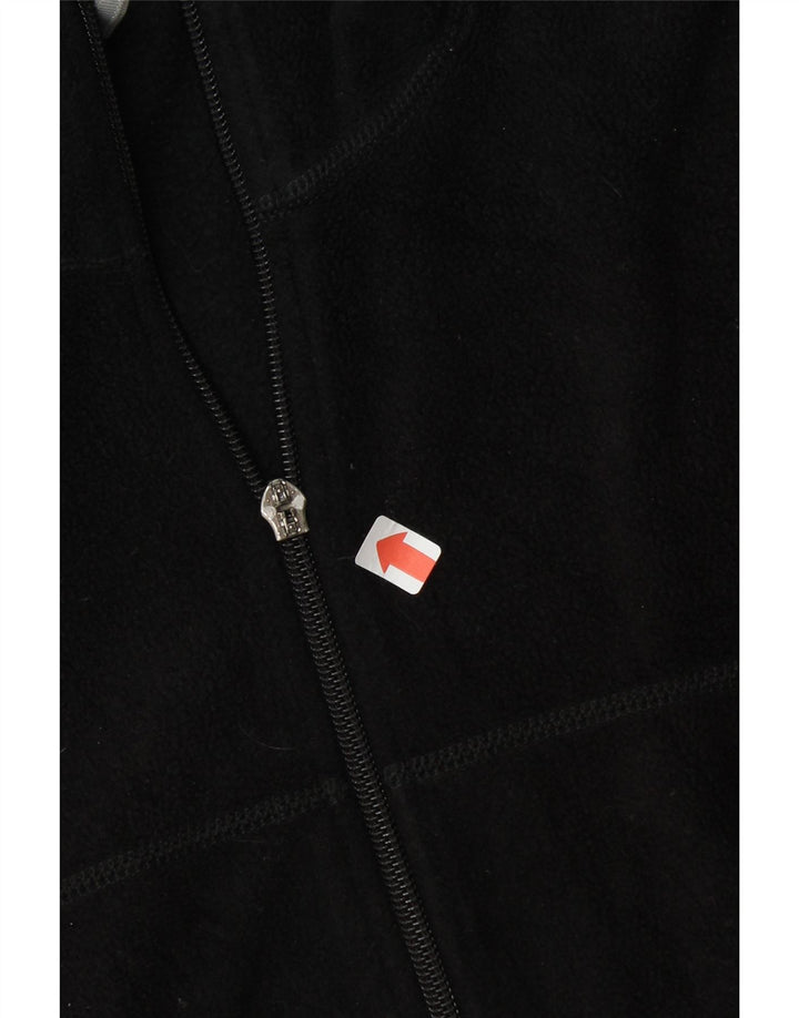 L.L.BEAN Mens Fleece Jacket UK 40 Large Black Polyester Vintage L.L.Bean and Second-Hand L.L.Bean from Messina Hembry 