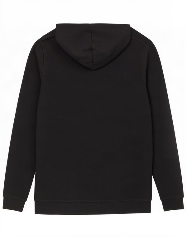 Jack & Jones Boys Zip Hoodie Sweater 15-16 Years Black Cotton