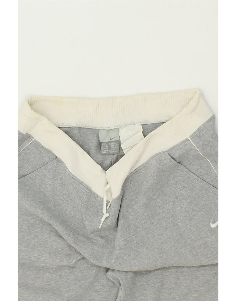 NIKE Womens Bermuda Sport Shorts UK 10/12 Medium  Grey Vintage Nike and Second-Hand Nike from Messina Hembry 