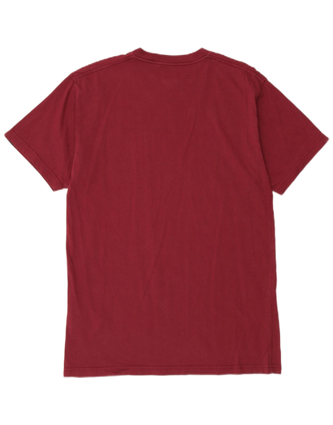 VANS Mens Classic Fit Graphic T-Shirt Top Medium Burgundy Cotton
