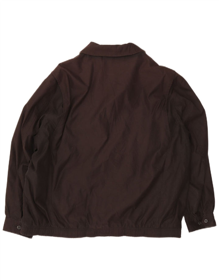 Polo Ralph Lauren Mens Big Bomber Jacket UK 42 XL Brown Polyester