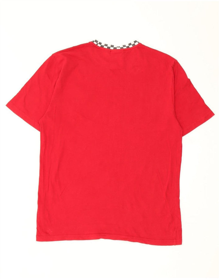 Vans Womens T-Shirt Top UK 18 XL Red Cotton