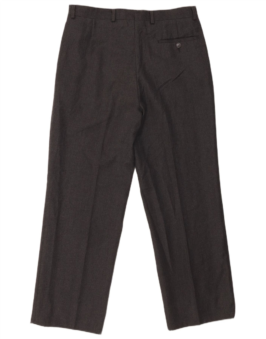 Pierre Cardin Mens Pegged Suit Trousers W32 L29 Grey Polyester