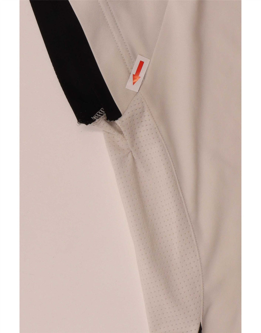 Adidas Womens T-Shirt Top UK 12 Medium White Polyester