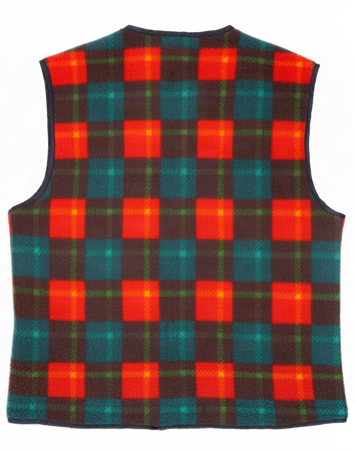 Colmar Mens Fleece Gilet IT 50 Medium Multicoloured Patchwork