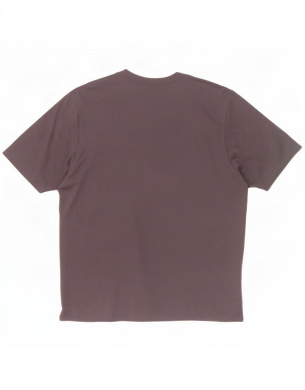 Adidas Mens T-Shirt Top Large Grey Polyester