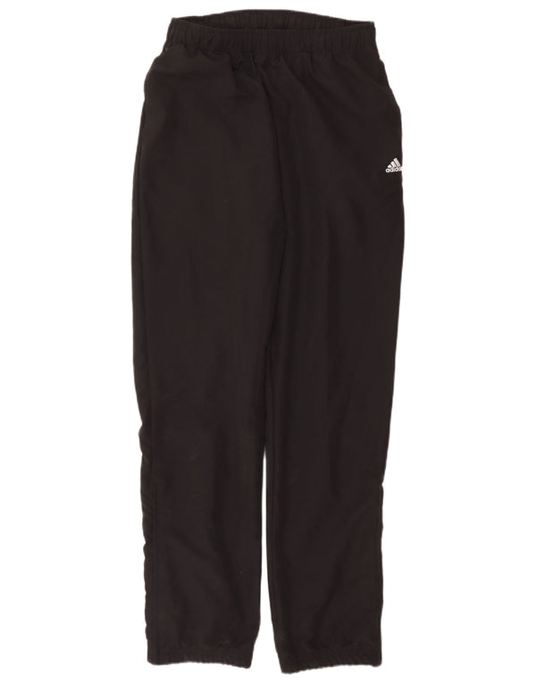 Adidas Mens Climalite Tracksuit Trousers Joggers Medium  Black Polyester