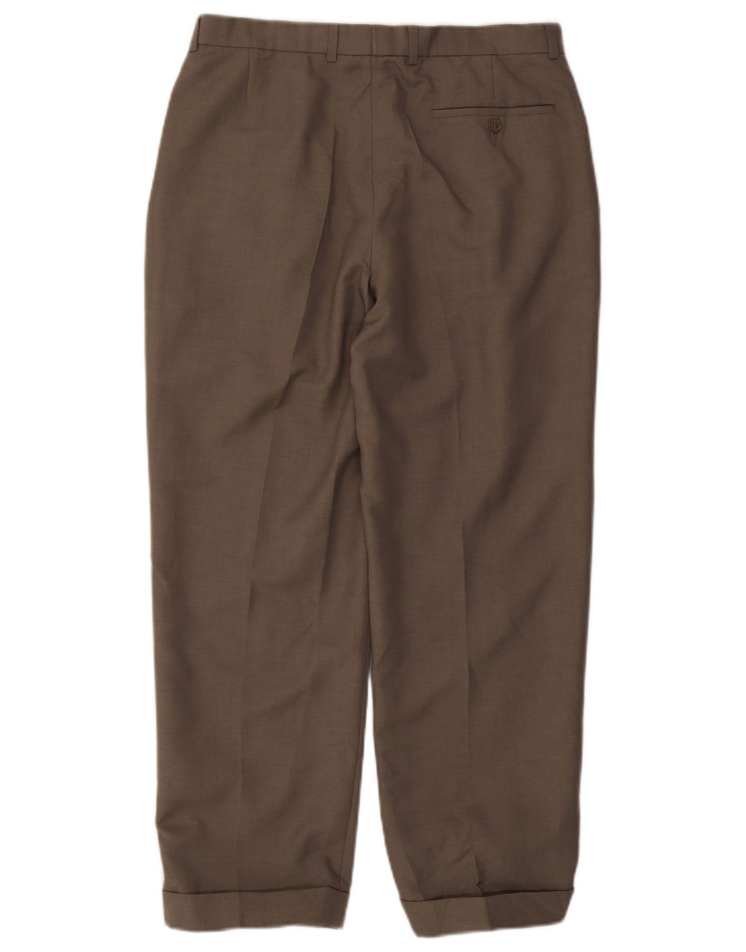 Marks & Spencer Mens Pegged Chino Trousers W34 L29 Grey Polyester