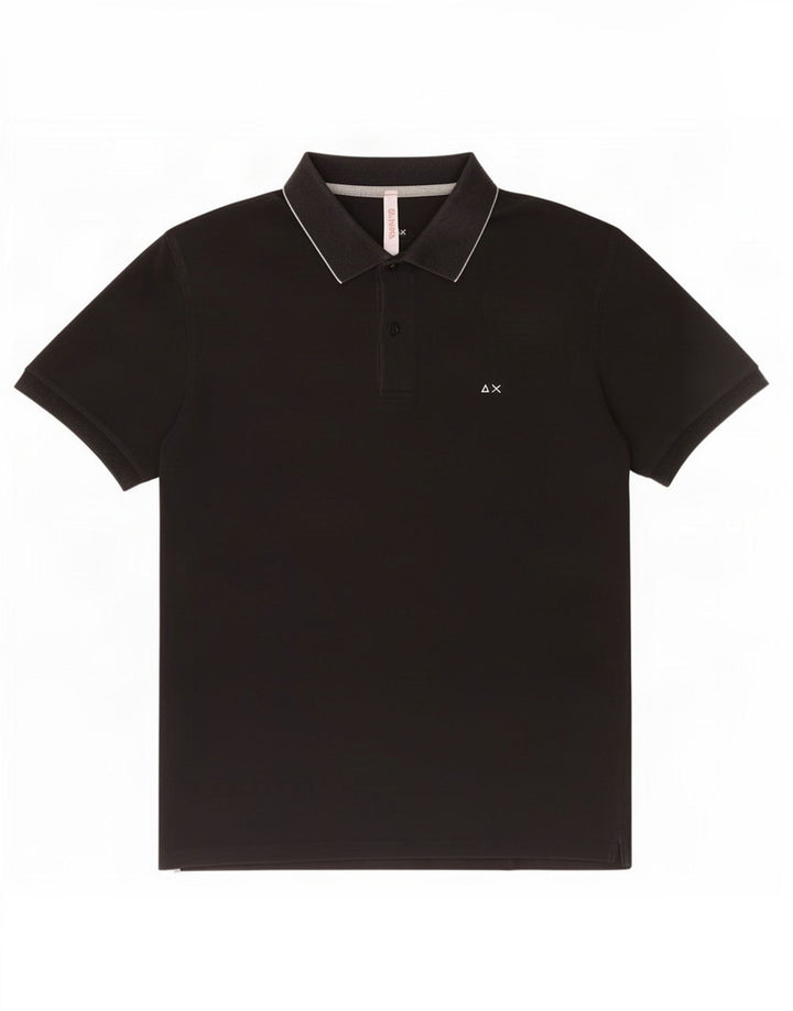 Sun68 Mens Polo Shirt XL Black