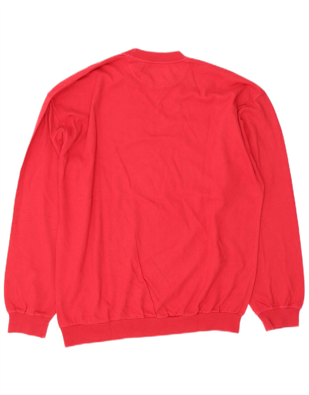 Brooksfield Mens Sweatshirt Jumper Large Red