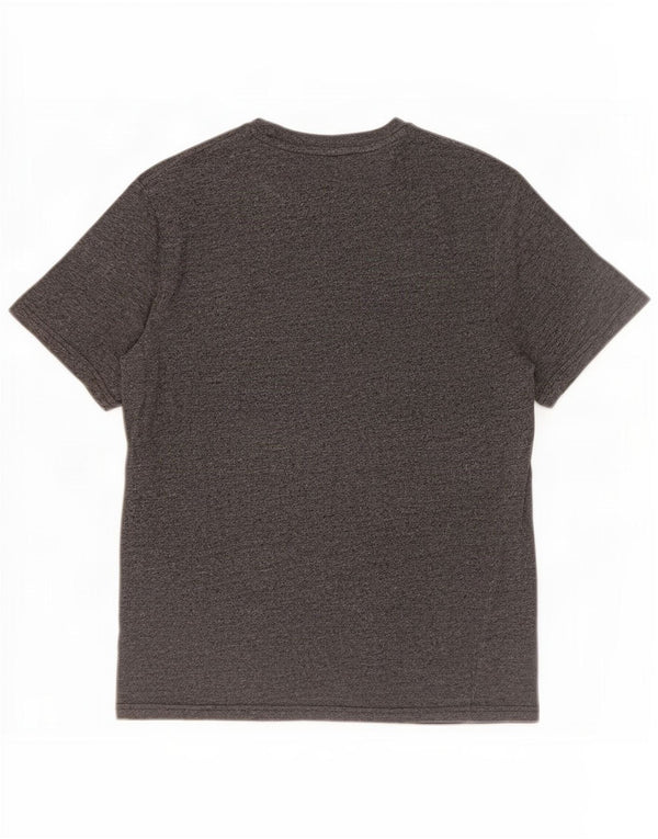 Champion Mens Graphic T-Shirt Top Large Grey Flecked